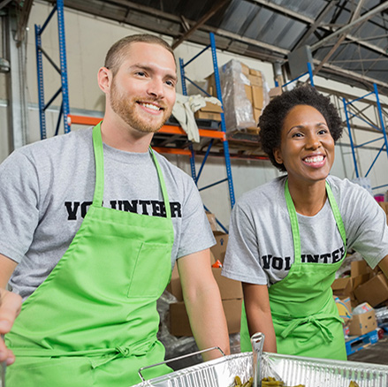 Community volunteers.